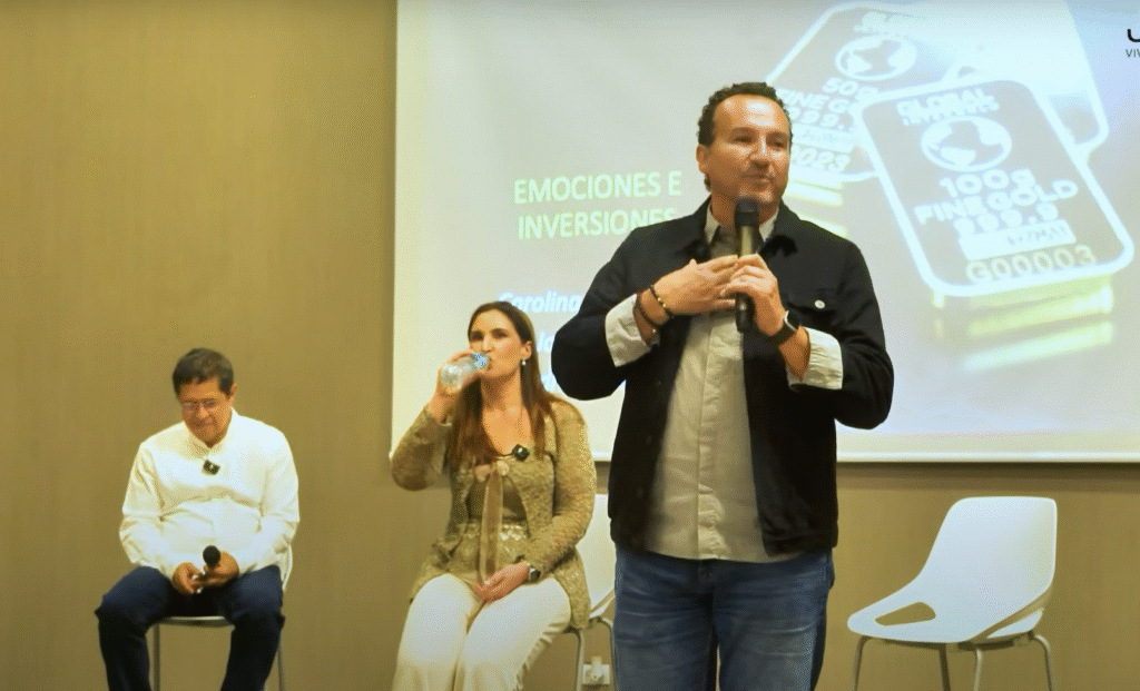 Jaiber Pérez: el referente colombiano que está cambiando la forma de entender el dinero 5 conferencia Jaiber Pérez